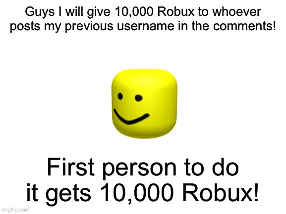 Donate 10000 Robux - Roblox