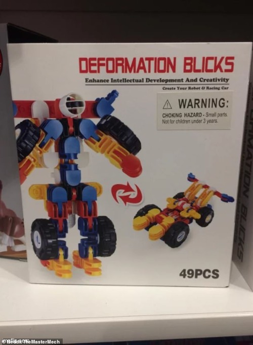 deformation blicks | image tagged in robots in disguise | made w/ Imgflip meme maker