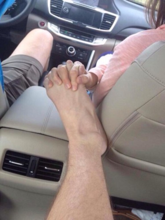 High Quality Hand Foot Holding Blank Meme Template