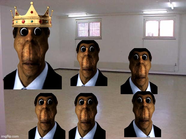 OBUNGA | image tagged in empty room | made w/ Imgflip meme maker