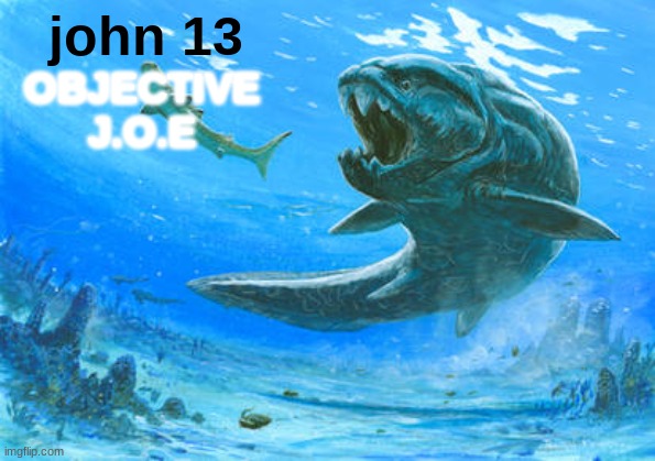 john 13: objective J.O.E | john 13; OBJECTIVE J.O.E | image tagged in john 13 | made w/ Imgflip meme maker