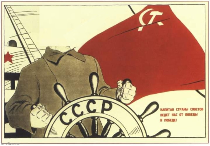 High Quality Soviet Propaganda template Blank Meme Template