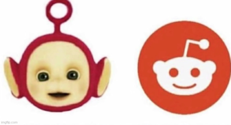 new headcanon: the teletubbies split up after their show ended and grew up, with po becoming snoo | made w/ Imgflip meme maker