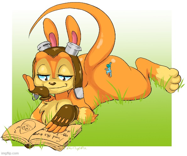 By BullupPa | image tagged in furry,femboy,cute,adorable,daxter,thicc | made w/ Imgflip meme maker