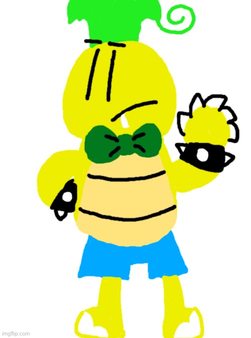 I was bored so I drew Iggy in jorts hhhh | image tagged in memes,blank transparent square | made w/ Imgflip meme maker