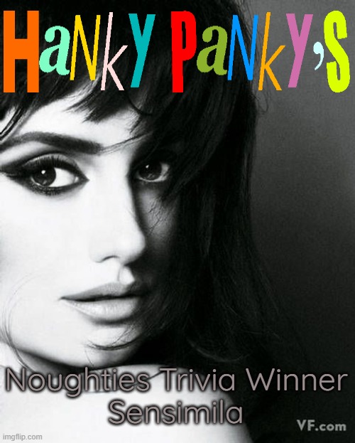 Noughties Trivia Winner
Sensimila | made w/ Imgflip meme maker