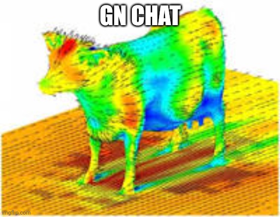 A | GN CHAT | image tagged in aerodynamics of a cow | made w/ Imgflip meme maker