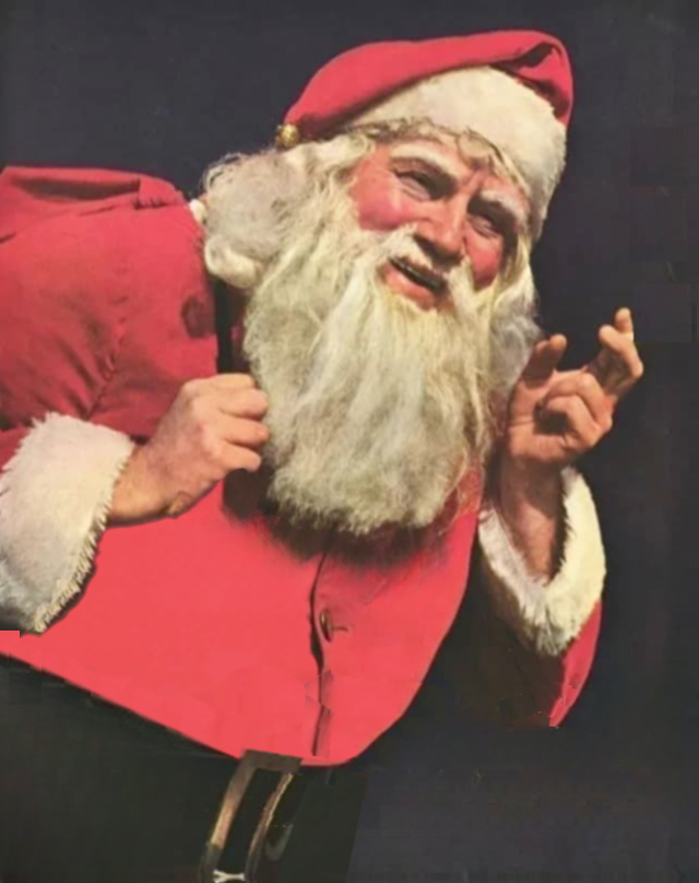 Santa You Want What? Blank Meme Template