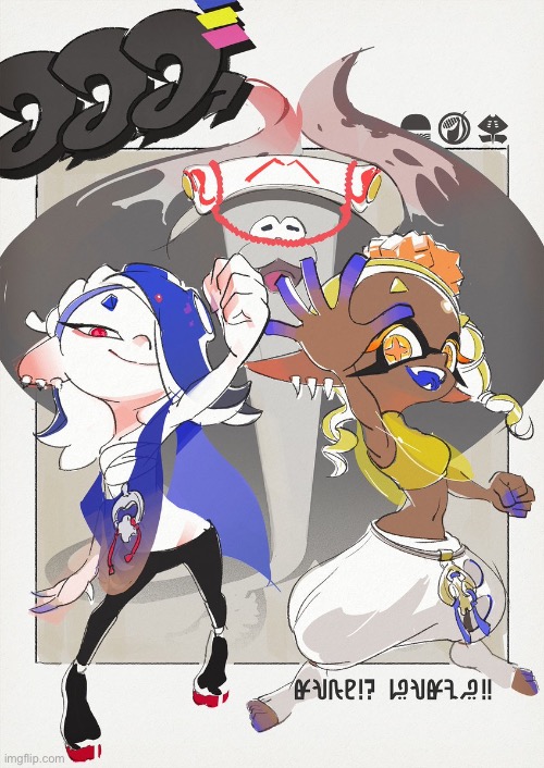 Hey check out this splatfest art! | made w/ Imgflip meme maker
