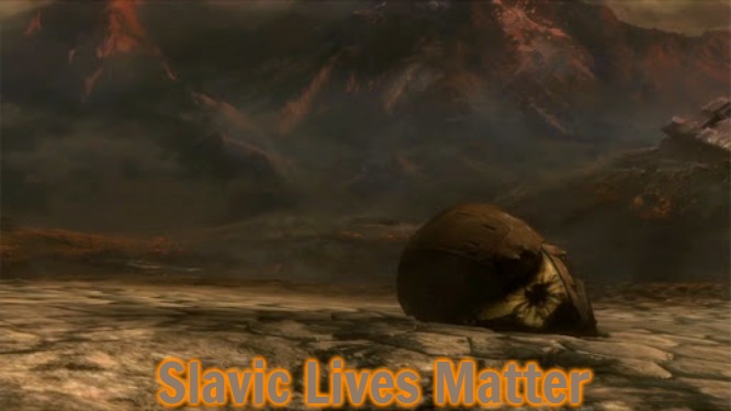 Halo Reach Helmet | Slavic Lives Matter | image tagged in halo reach helmet,slavic | made w/ Imgflip meme maker