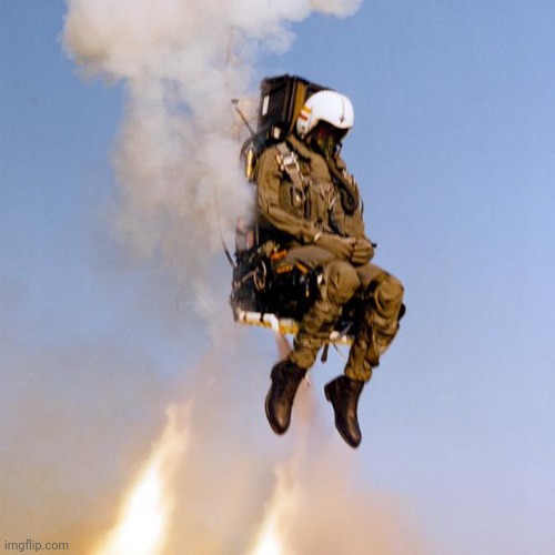 Ejection Seat Rocket Man | image tagged in ejection seat rocket man | made w/ Imgflip meme maker