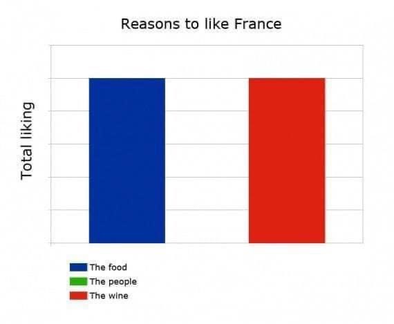 High Quality Reasons to like France Blank Meme Template