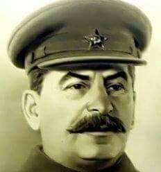 Stalin chaddone dioporco Blank Meme Template