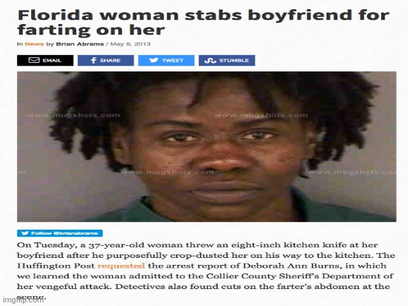 Fine I'll post the first florida man story | image tagged in florida man,wtf | made w/ Imgflip meme maker