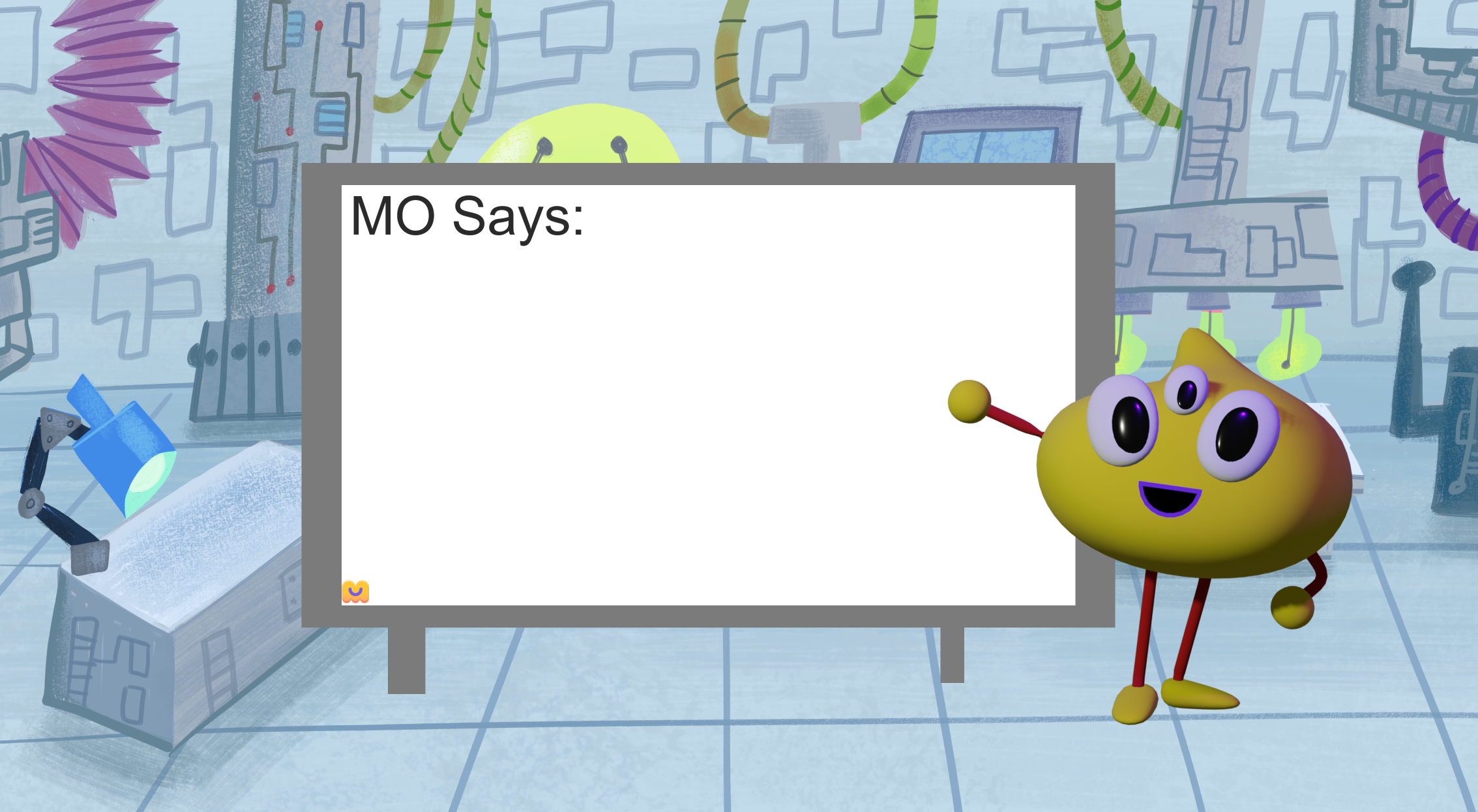 MO Says: Blank Meme Template