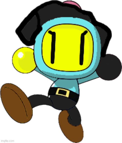 Dev Bomber (Bomberman OC I made for kingollymemes) | image tagged in dev bomber,bomberman,ocs | made w/ Imgflip meme maker