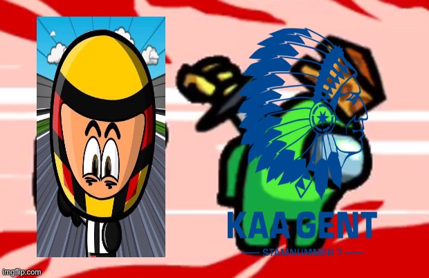 Mini Kills KAA GENT | image tagged in among us stab,buffalo,minis | made w/ Imgflip meme maker