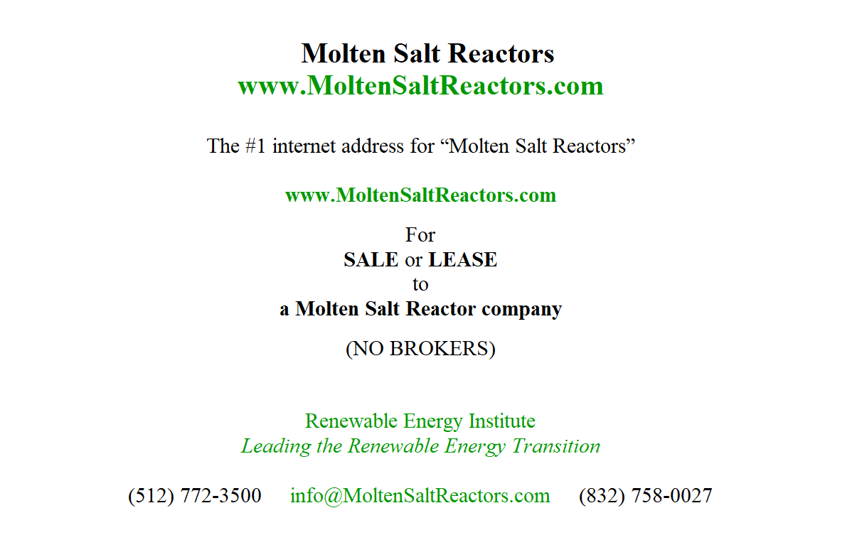 Molten Salt Reactors Blank Meme Template
