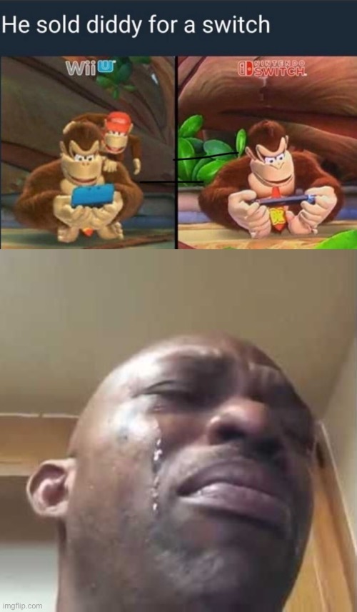 image tagged in black guy crying 2 | made w/ Imgflip meme maker