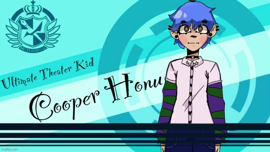 i was making a fanmade danganronpa thing where me and my friends are characters so now this exists | made w/ Imgflip meme maker