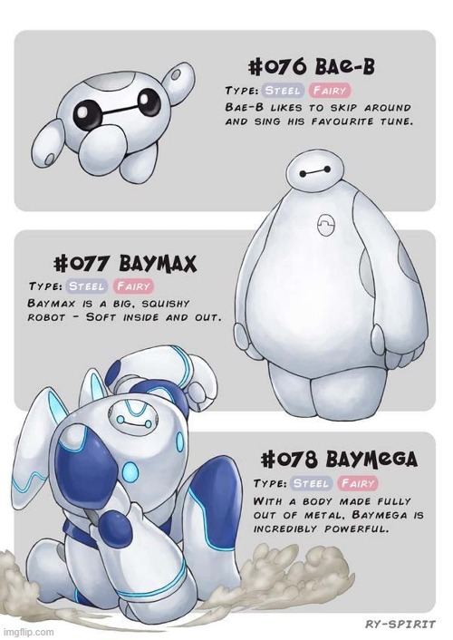Baymax Evolution | image tagged in memes,pokemon,evolution,baymax,disney,why are you reading this | made w/ Imgflip meme maker