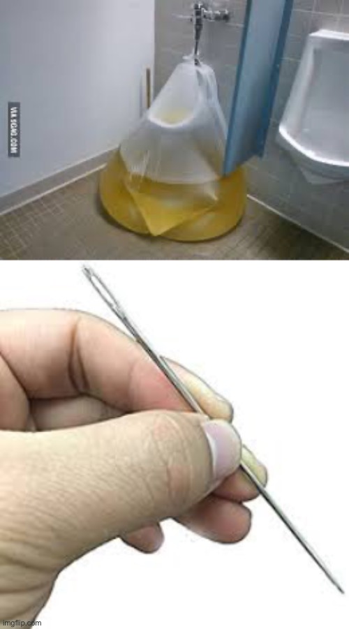 image tagged in urinal fixed | made w/ Imgflip meme maker