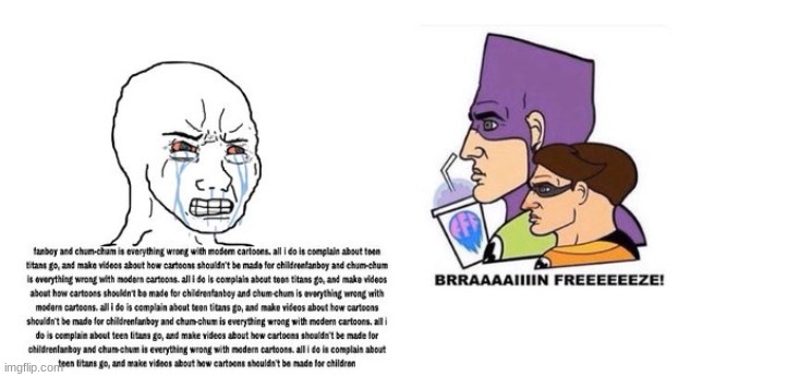 BRRAAAAIIIN FREEEEEEEZE! | made w/ Imgflip meme maker