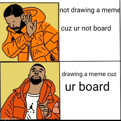 Drake hotline drawing | image tagged in drawings | made w/ Imgflip meme maker