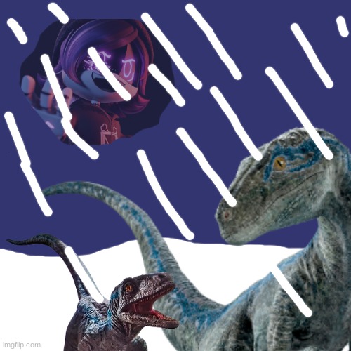 Teaser 1 | image tagged in jurassic park,jurassic world,dinosaur,crossover,murder drones | made w/ Imgflip meme maker