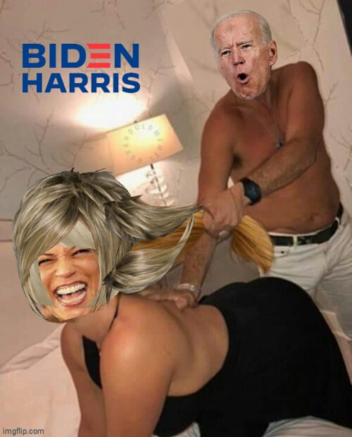 Biden and Harris Hunter style Blank Meme Template