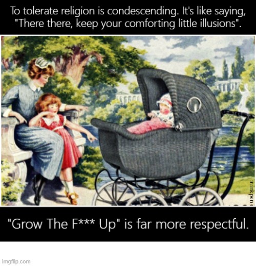 Never Tolerate the Intolerable | image tagged in atheism,atheist,catholic,christian,god,islam | made w/ Imgflip meme maker