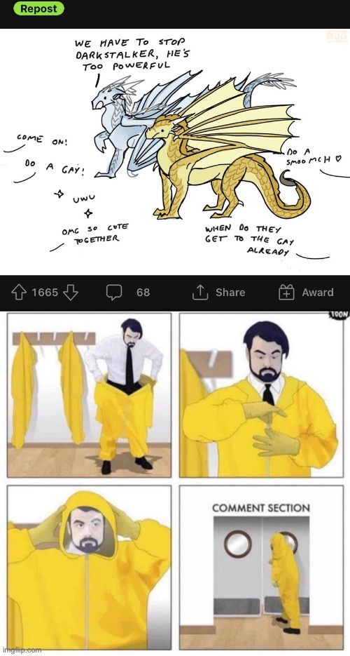 Let’s see how messed up the comments are | image tagged in comment section | made w/ Imgflip meme maker