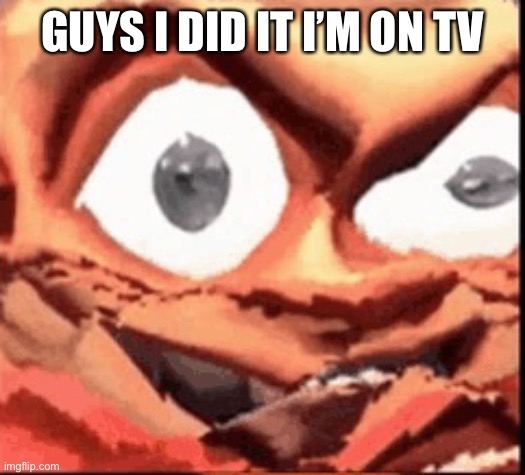 LESGOOO | GUYS I DID IT I’M ON TV | image tagged in soldier from the popular game team fortress 2 | made w/ Imgflip meme maker