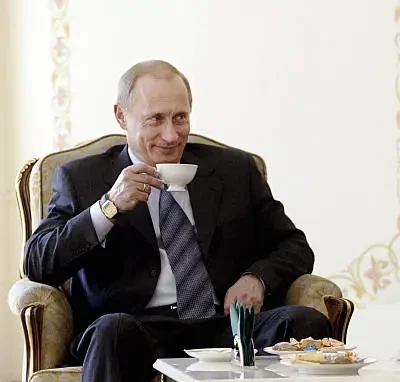 High Quality Smiling Putin Blank Meme Template
