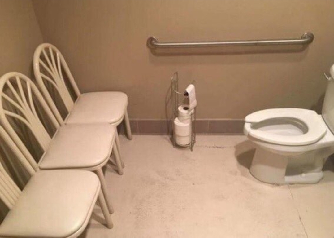 Toilet Audience Blank Meme Template