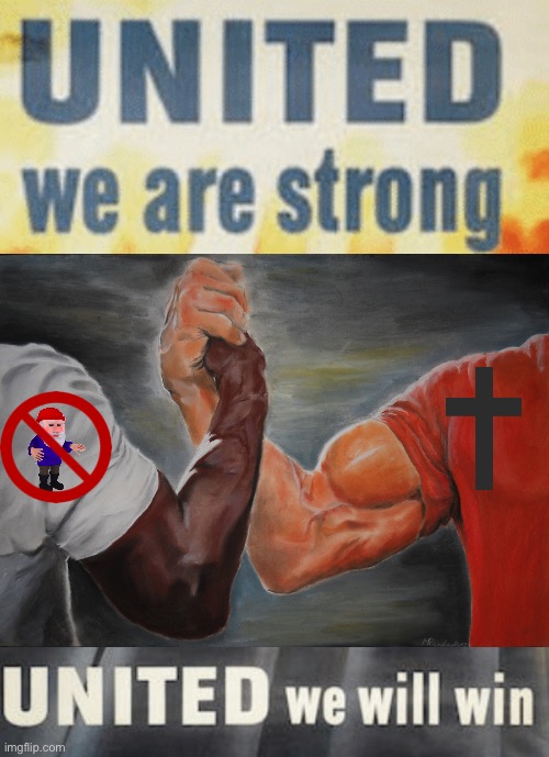 image tagged in memes,epic handshake | made w/ Imgflip meme maker