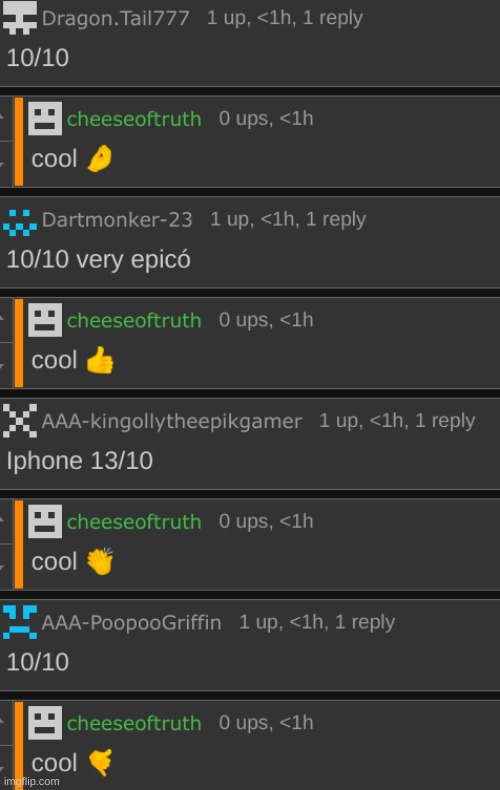 stop commenting please there aren't any more hand gestures I can do that are nice ;-; | made w/ Imgflip meme maker