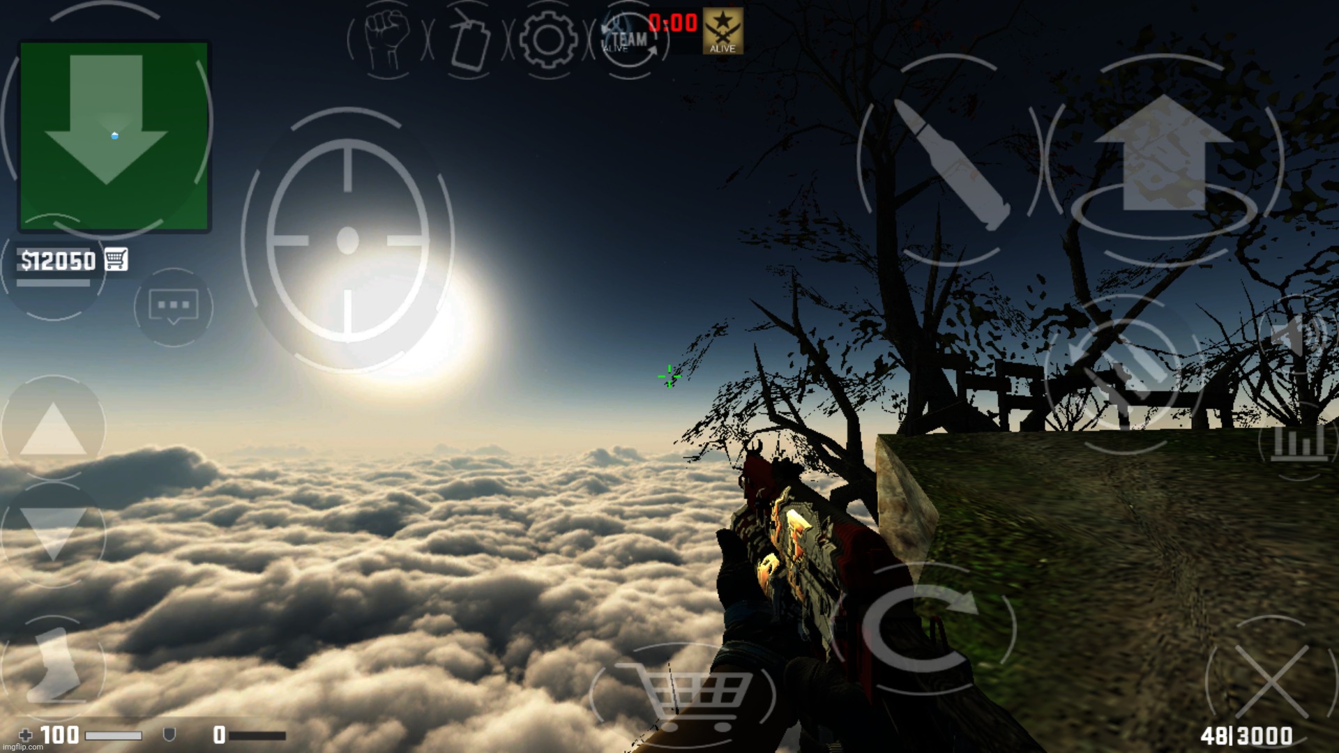 zombie escape but no ones on the server, sad. | made w/ Imgflip meme maker