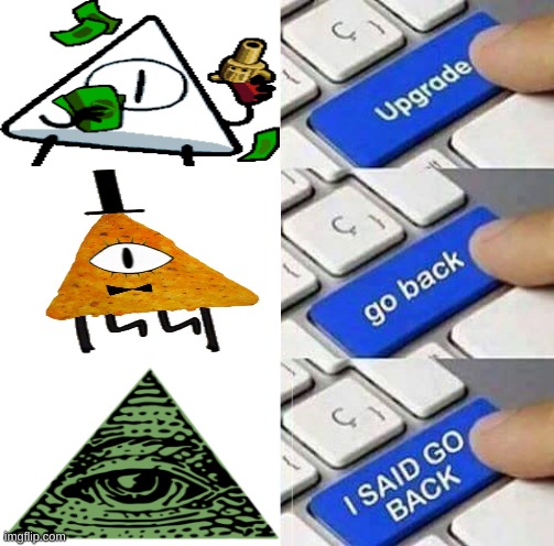 im one of the few people who hates mlg | image tagged in memes,funny,i said go back,yung venuz,bill cypher,illuminati | made w/ Imgflip meme maker