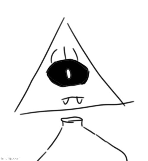 5 upvotes and I draw Illy x white triangle mf art | made w/ Imgflip meme maker