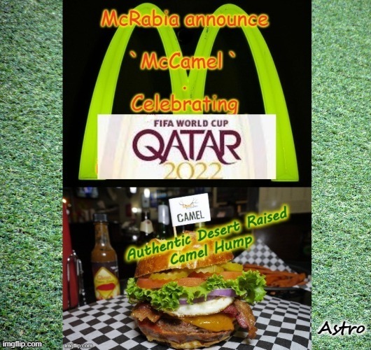 Burger desert | image tagged in soccer flop | made w/ Imgflip meme maker