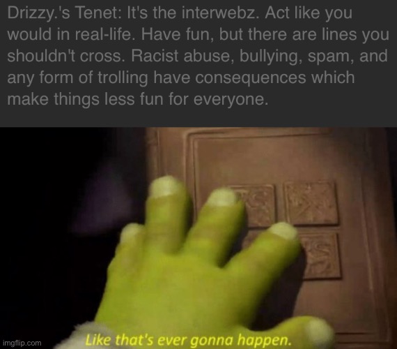 image tagged in like that's ever gonna happen | made w/ Imgflip meme maker