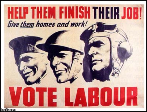 Old School Labor Party propaganda | image tagged in old school labor party propaganda | made w/ Imgflip meme maker