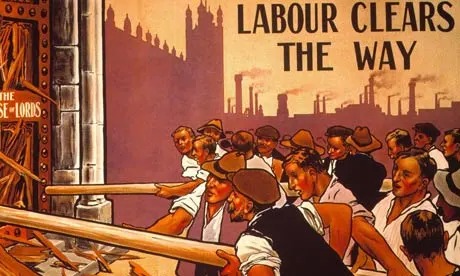 High Quality Old School Labour Party propaganda Blank Meme Template
