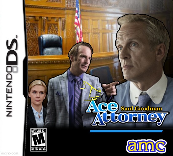 epic poggers | image tagged in saul goodman ace attorney | made w/ Imgflip meme maker