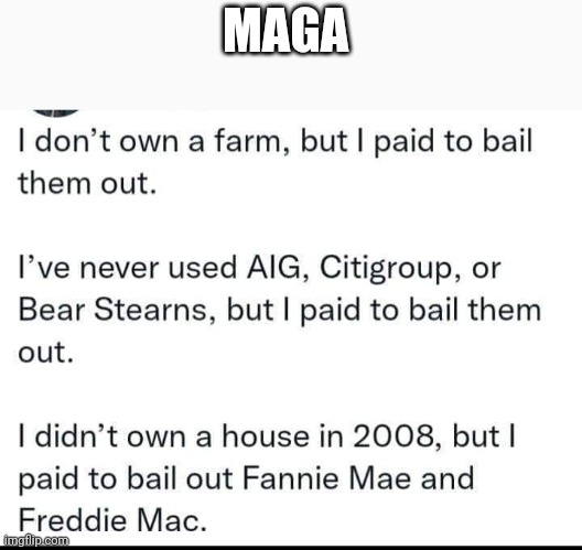 Hypoconservative | MAGA | image tagged in conservative hypocrisy,conservative,republican,student loans,democrat,liberal | made w/ Imgflip meme maker