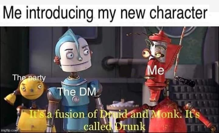 image tagged in characters,dnd | made w/ Imgflip meme maker