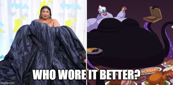  WHO WORE IT BETTER? | image tagged in obesity,mtv | made w/ Imgflip meme maker