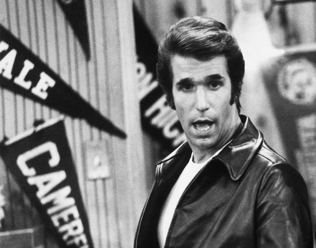 High Quality Surprised Fonzie Blank Meme Template