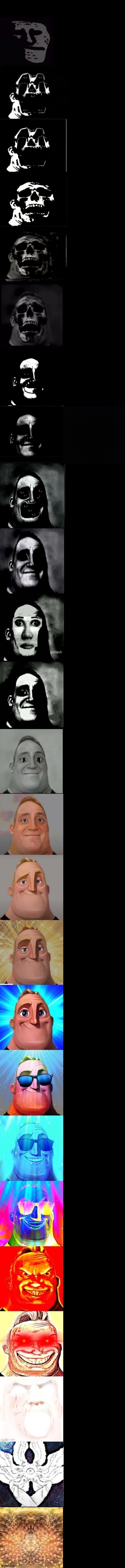 Anyone can download this template and only do the textboxes | image tagged in mr incredible becoming bob eyes to god | made w/ Imgflip meme maker